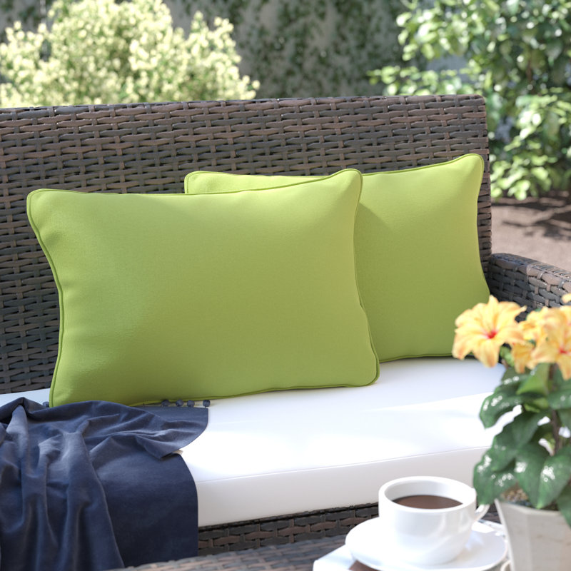 Andover Mills™ Thorson Modern Outdoor Lumbar Pillow & Reviews Wayfair